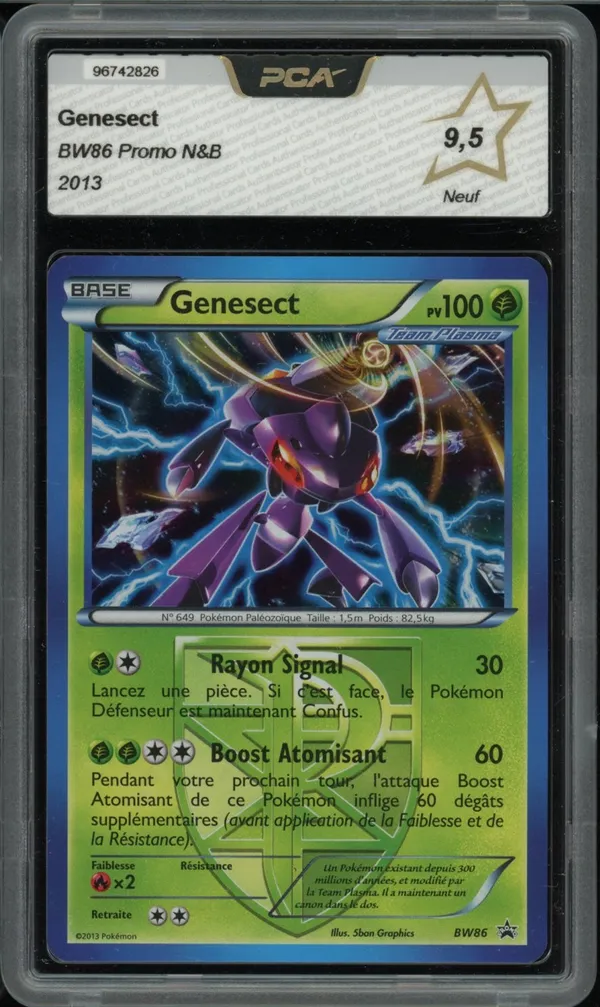 PCA 9.5 Genesect Holo