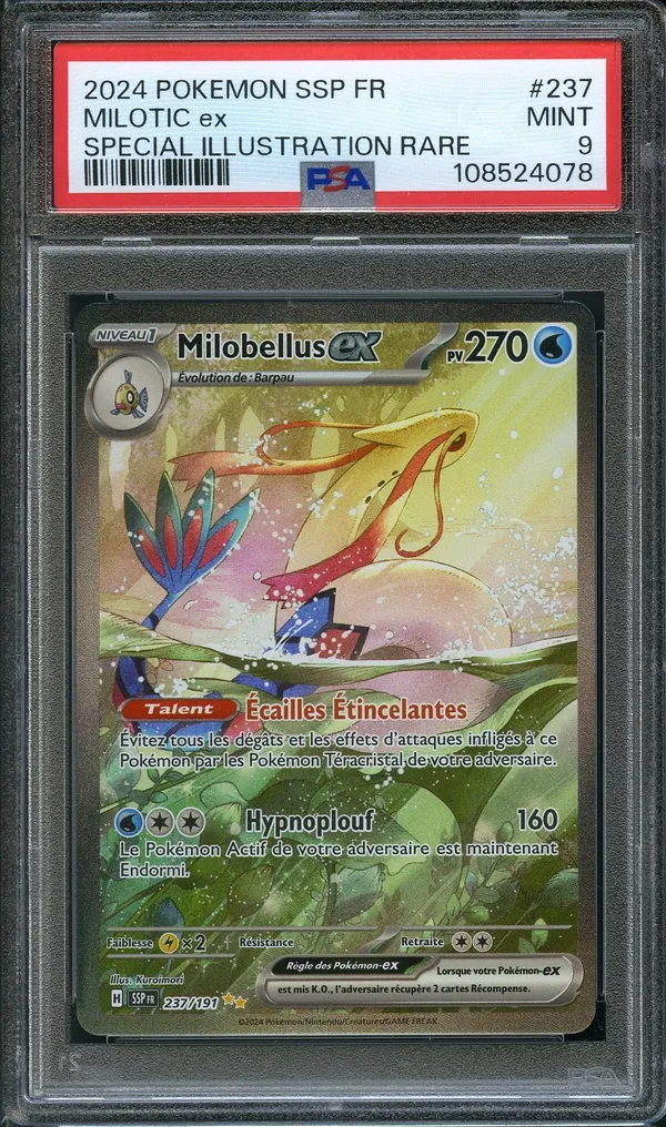 PSA 9 Milobellus Ex