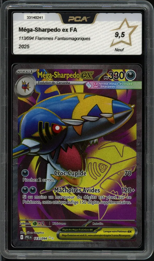 PCA 9.5 Méga-Sharpedo Ex
