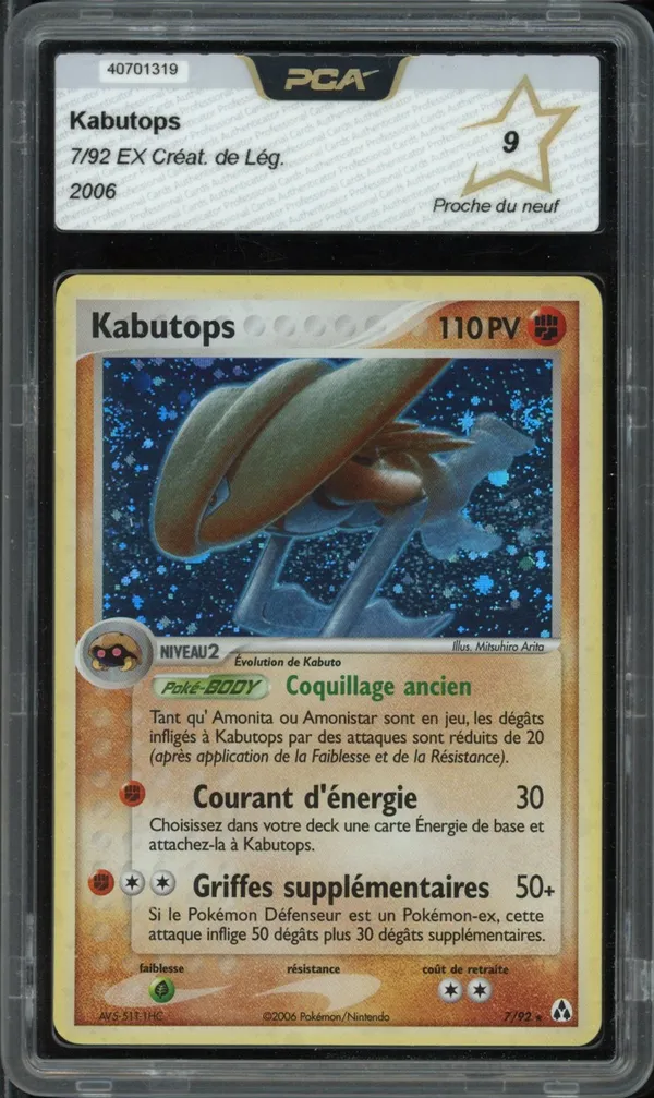 PCA 9 Kabutops Holo
