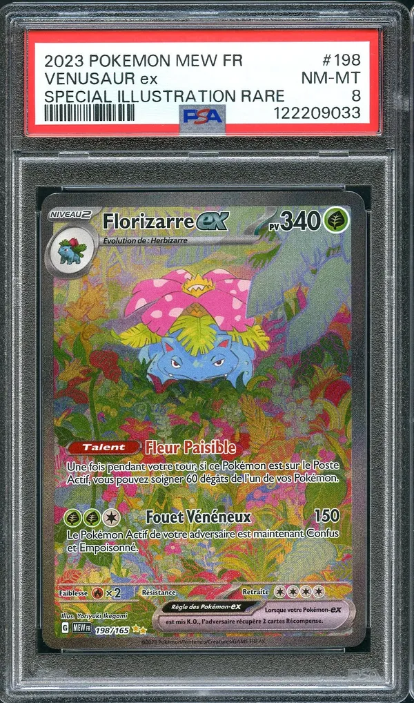 PSA 8 Florizarre Ex