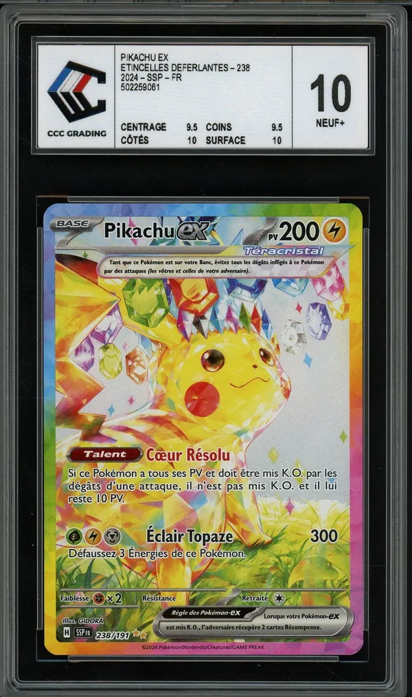 CCC 10 Pikachu Ex