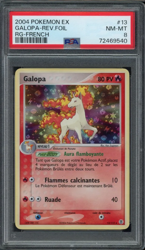 PSA 8 Galopa Holo