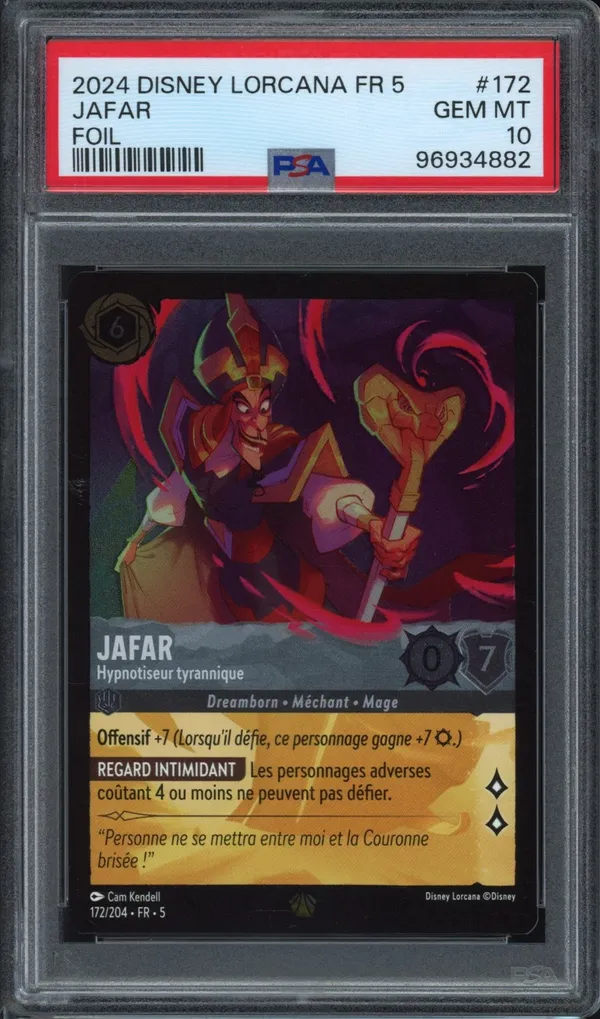 PSA 10 Jafar Foil