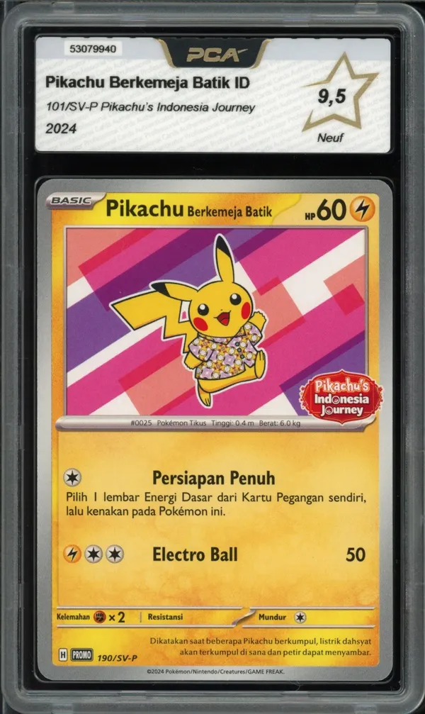 PCA 9.5 Pikachu