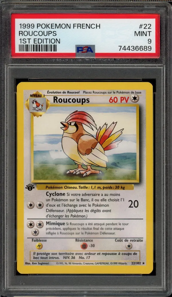 PSA 9 Roucoups