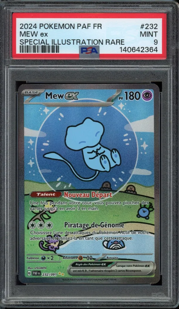 PSA 9 Mew Ex
