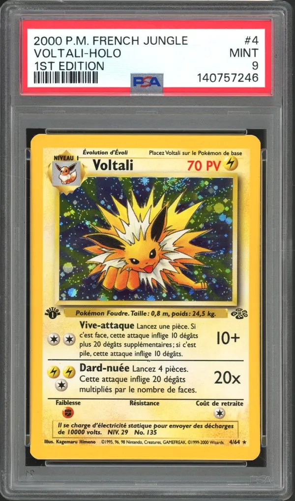 PSA 9 Voltali Holo