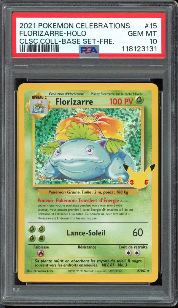 PSA 10 Florizarre Holo