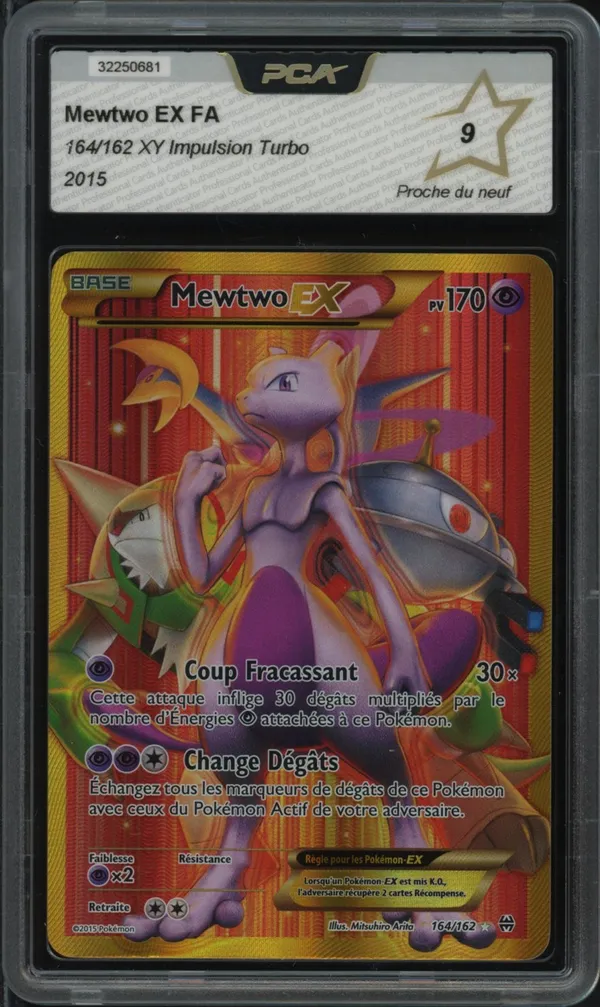 PCA 9 Mewtwo Ex Gold