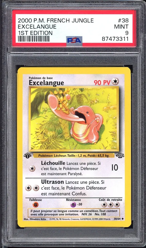 PSA 9 Excelangue