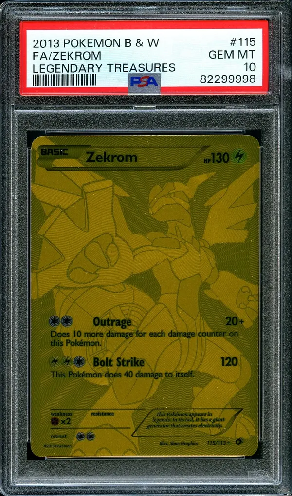 PSA 10 Zekrom