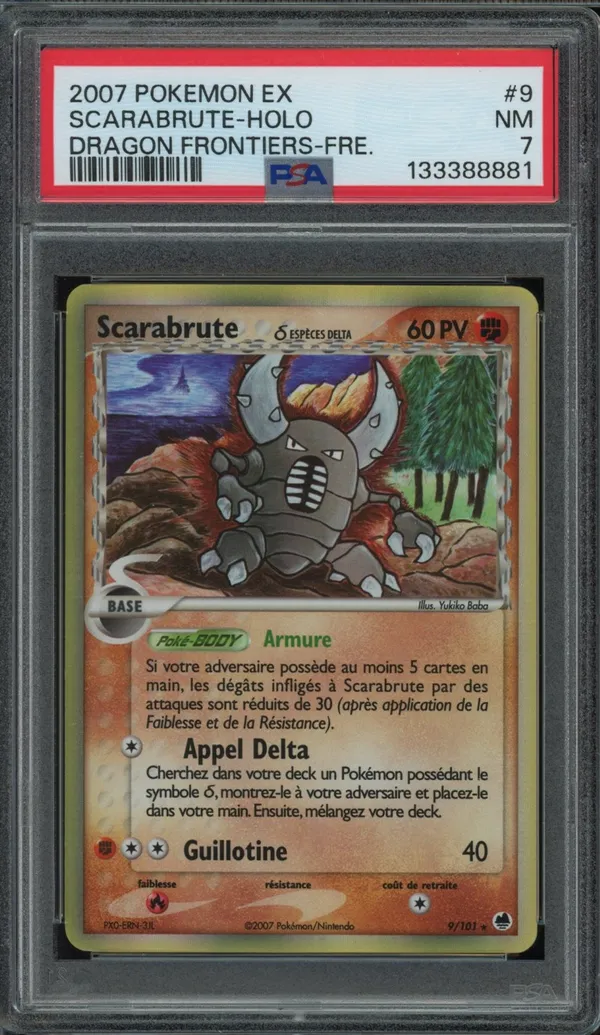 PSA 7 Scarabrute Holo