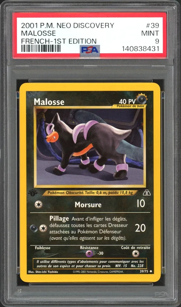 PSA 9 Malosse