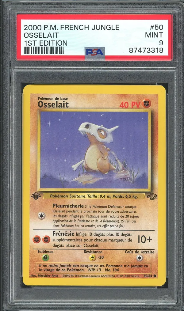PSA 9 Osselait