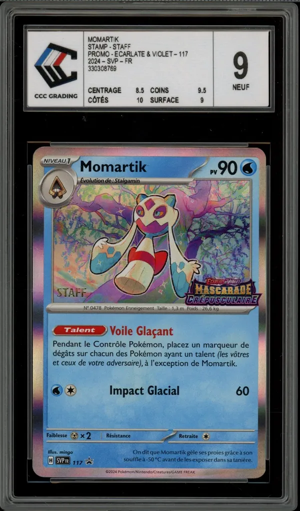 CCC 9 Momartik Holo Prerelease Staff