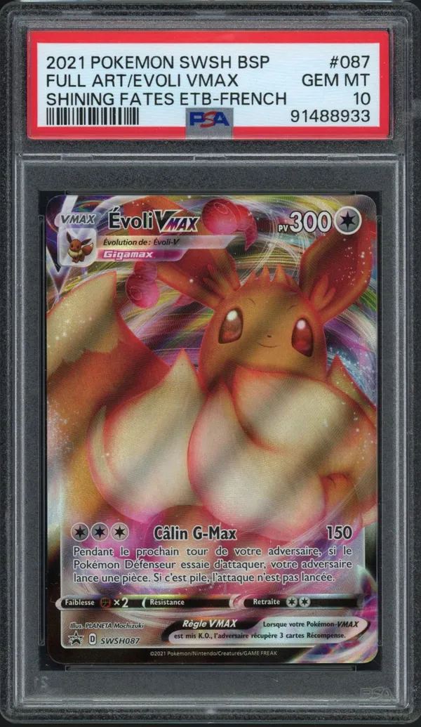 PSA 10 Evoli VMax