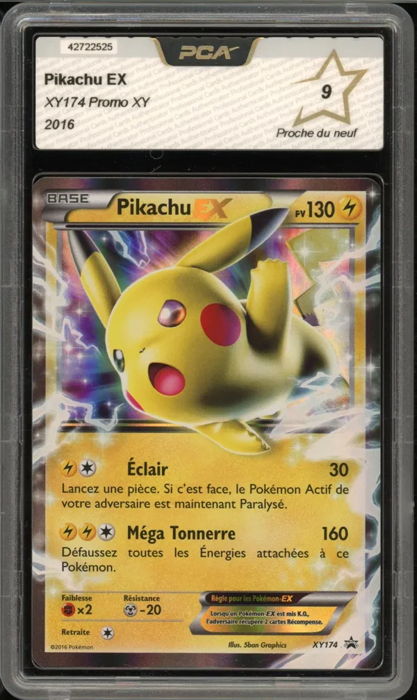 PCA 9 Pikachu Ex