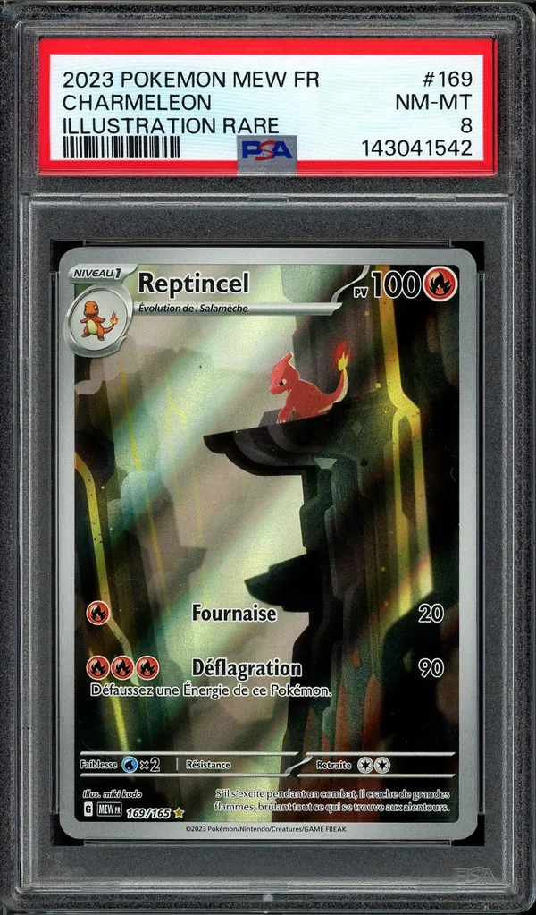 PSA 8 Reptincel
