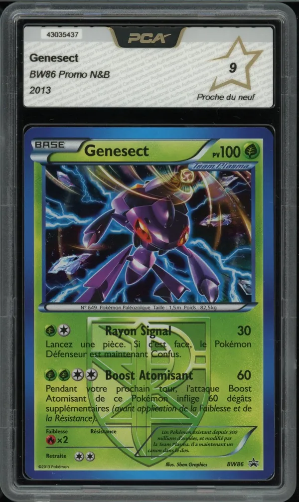 PCA 9 Genesect Holo