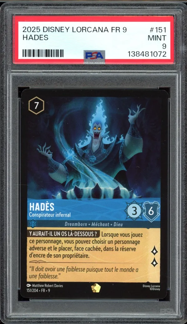 PSA 9 Hadès
