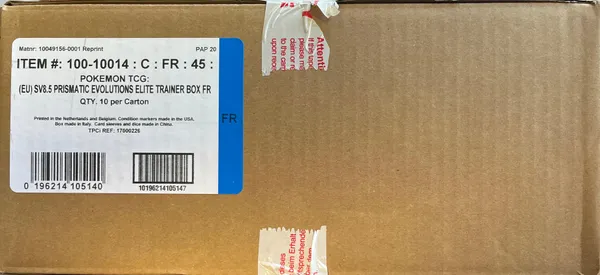 Case ETB EV8.5 Evolutions Prismatiques