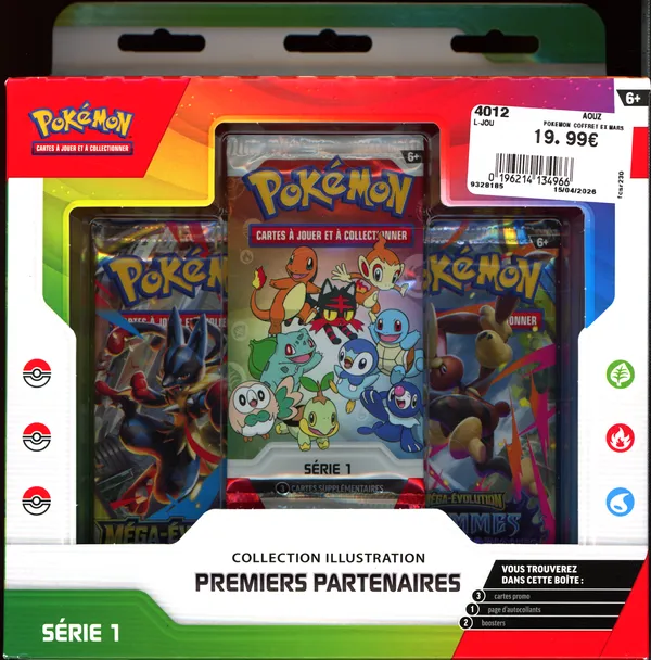 Coffret Collection Illustration Premiers Partenaires
