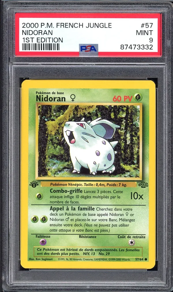 PSA 9 Nidoran