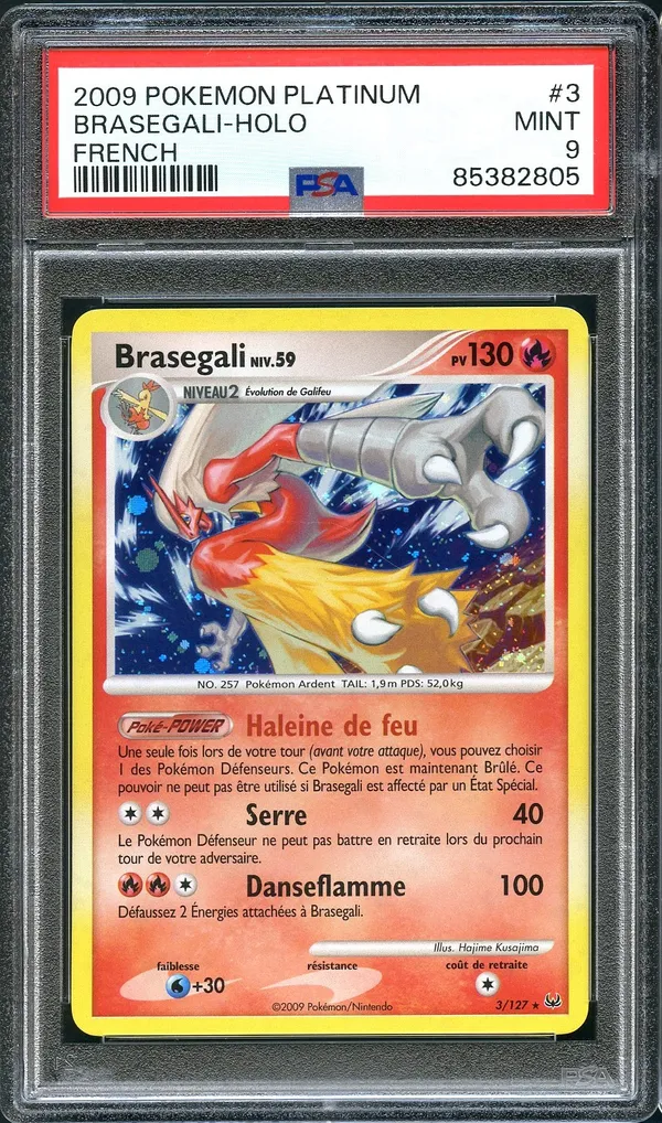 PSA 9 Brasegali Holo