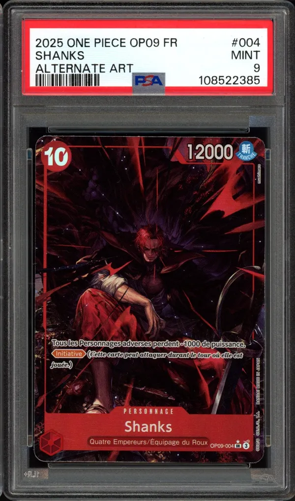 PSA 9 Shanks