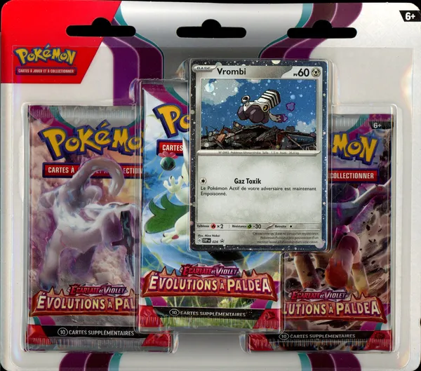 Tripack EV2 Evolutions à Paldea