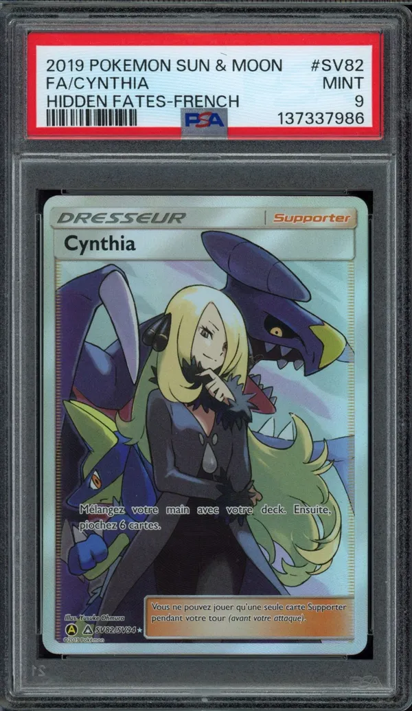 PSA 9 Cynthia