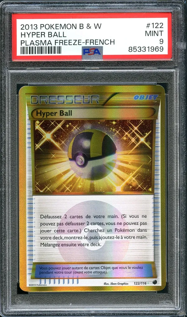 PSA 9 Hyper Ball Holo