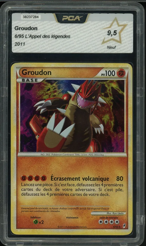 PCA 9.5 Groudon Holo