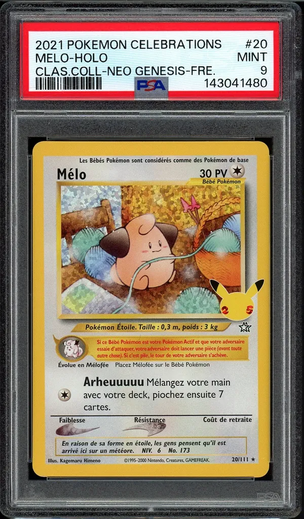 PSA 9 Mélo Holo