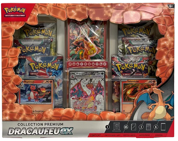 Coffret Collection Premium Dracaufeu Ex