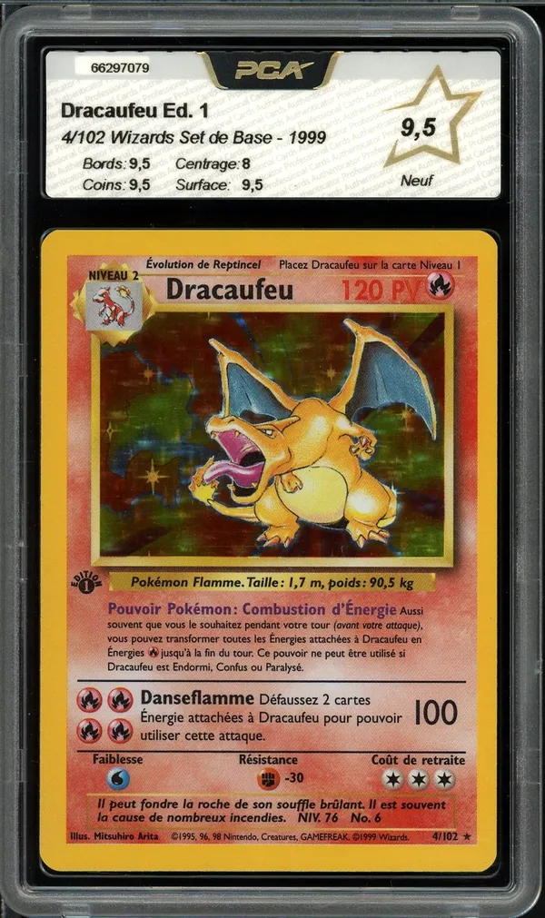PCA 9.5 Dracaufeu Holo
