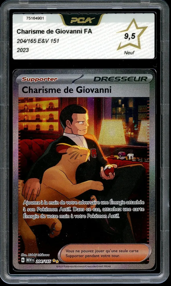 PCA 9.5 Charisme de Giovanni