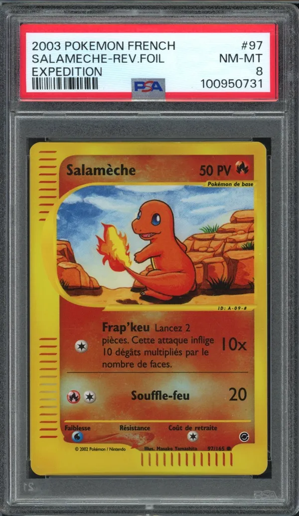 PSA 8 Salamèche Reverse