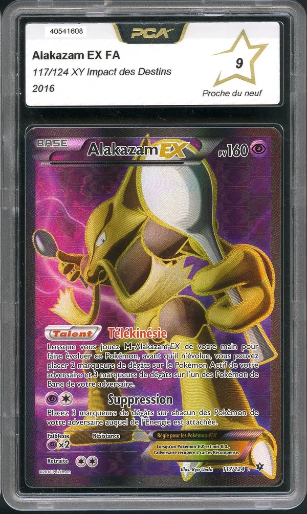 PCA 9 Alakazam Ex Gold