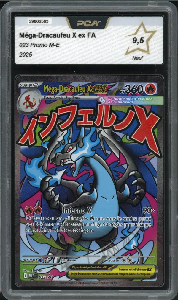 PCA 9.5 Méga Dracaufeu X Ex