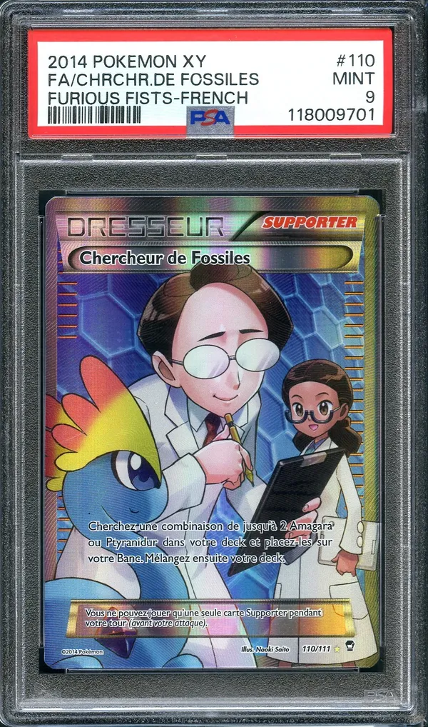 PSA 9 Chercheur de Fossiles