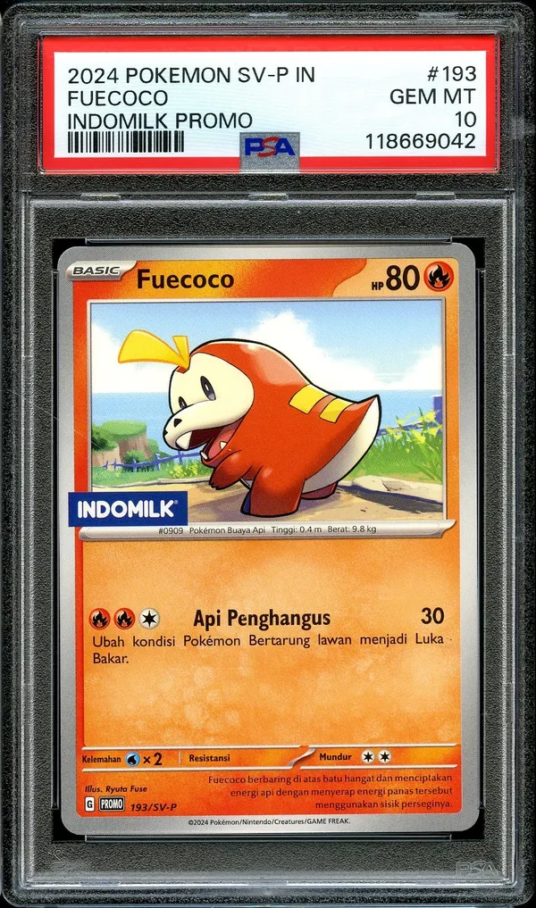 PSA 10 Fuecoco