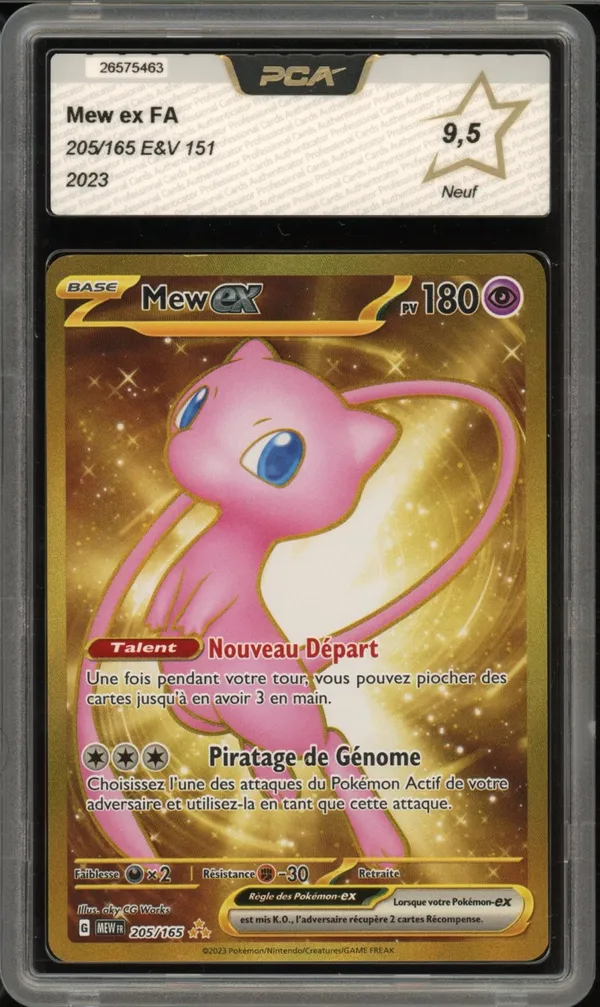 PCA 9.5 Mew Ex Gold
