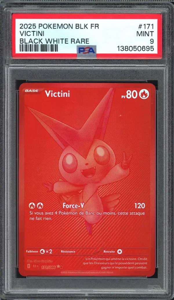 PSA 9 Victini