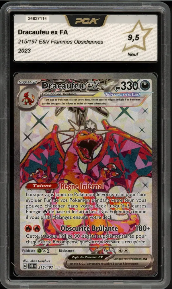 PCA 9.5 Dracaufeu Ex