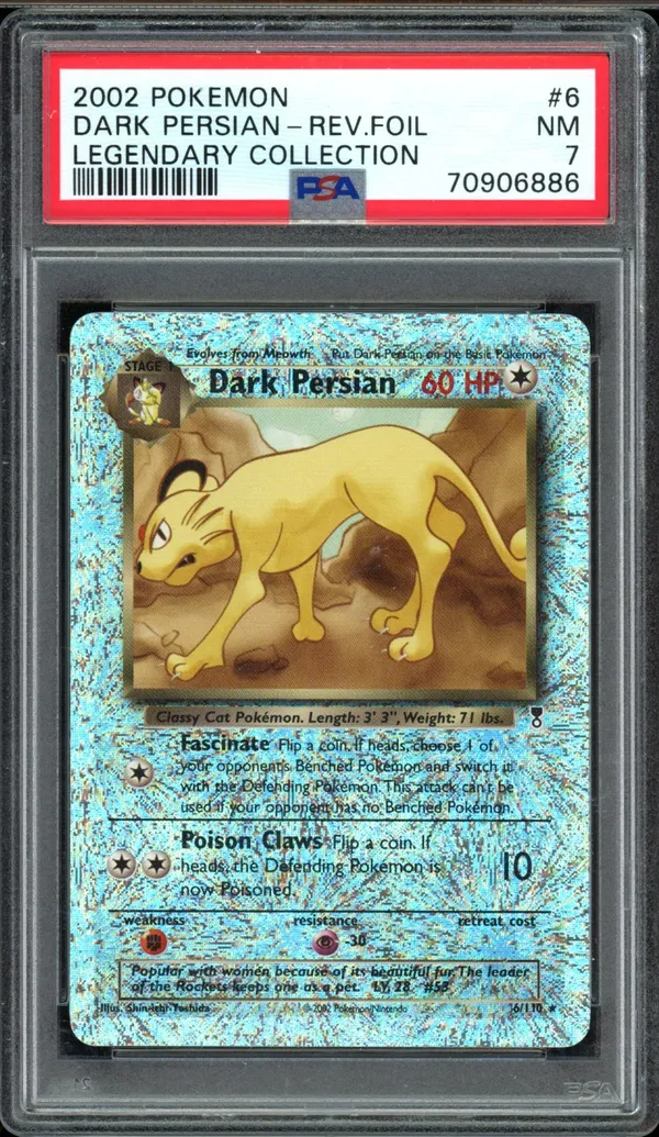 PSA 7 Dark Persian Reverse