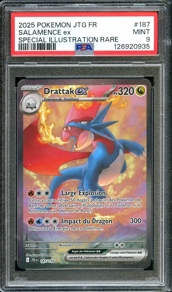 PSA 9 Drattak Ex