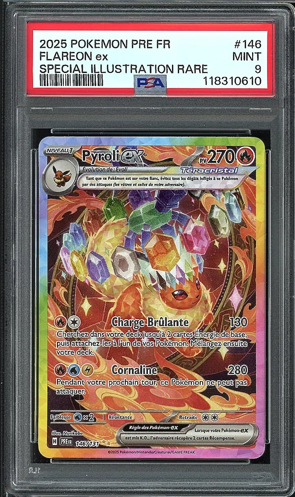 PSA 9 Pyroli Ex