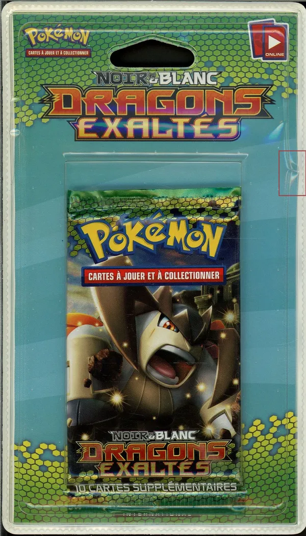 Booster Blister Noir & Blanc Dragons Exaltés